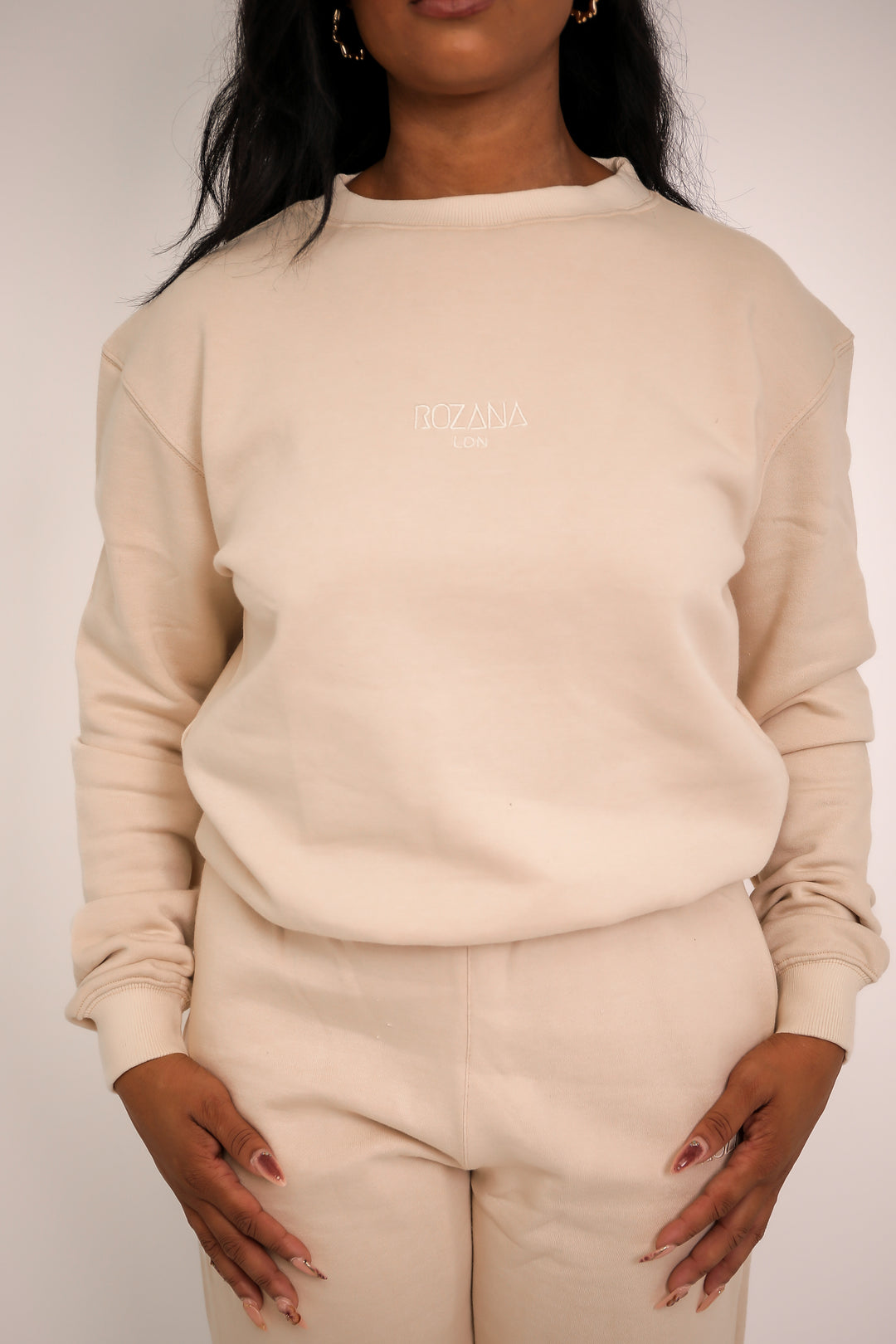 Nea Tall Cream Sweatshirt