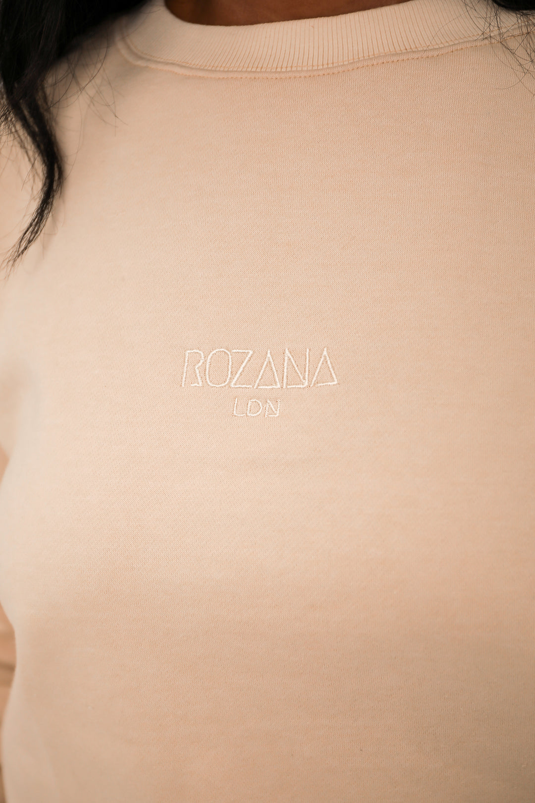 Nea Tall Cream Sweatshirt