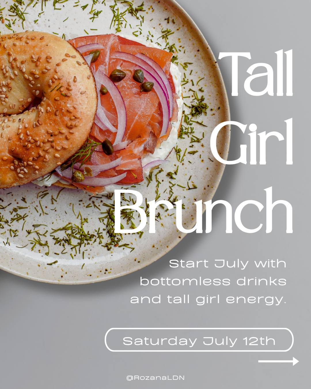 12th July Tall Girl Brunch