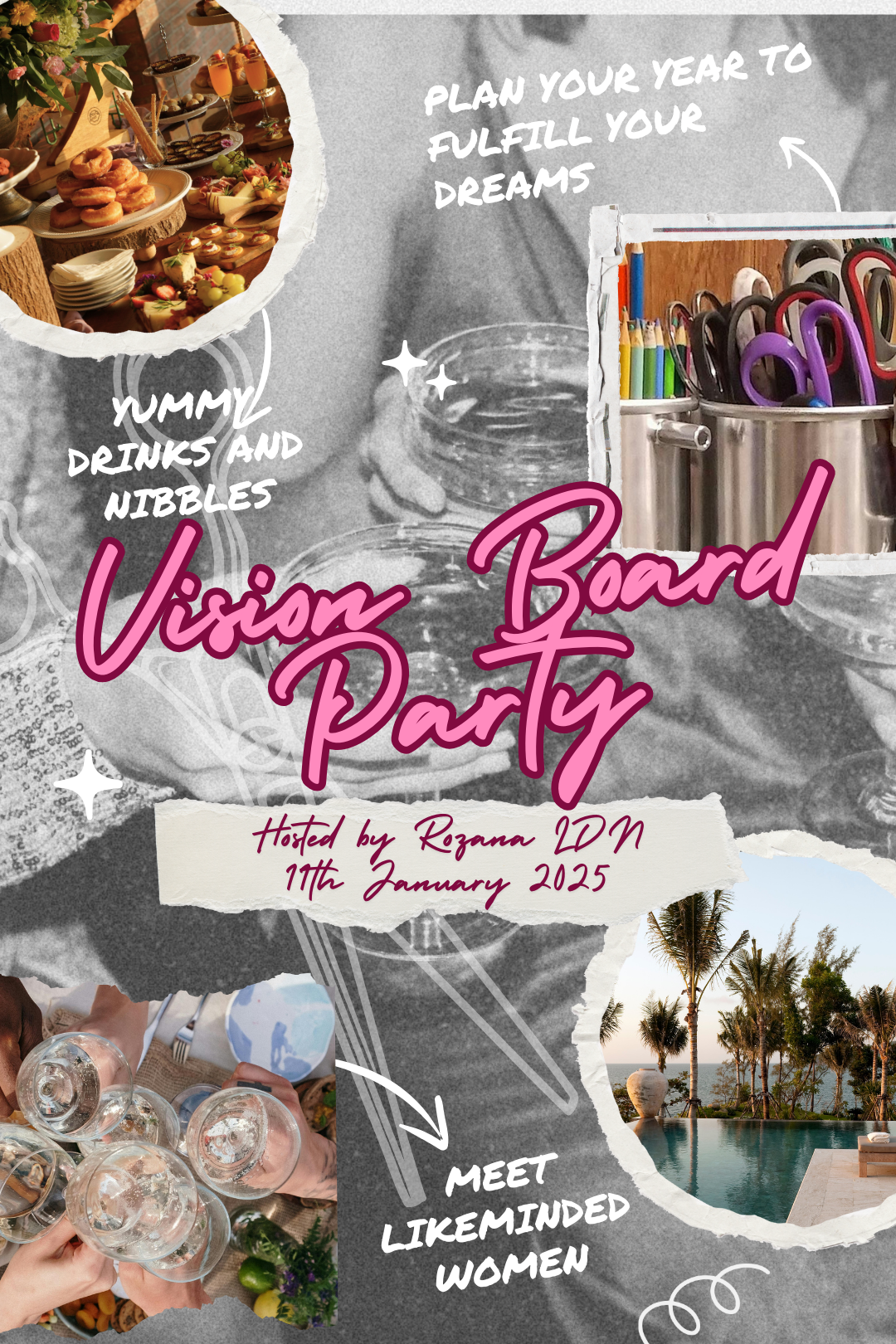 11th January Vision Board Party